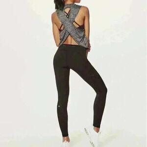 Lululemon Speed Tight II Full-On Luxtreme Size 4 rare Louis Vuitton look